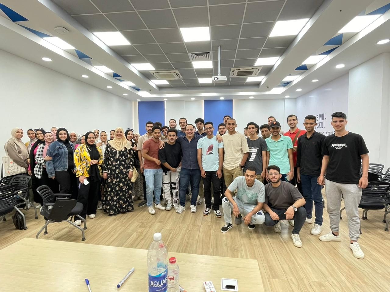 With trainees — Menoufia